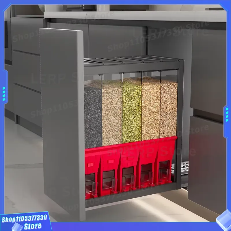 Food Storage Without Pantry - Contenedores de Almacenamiento Multifuncionales para Cocina,