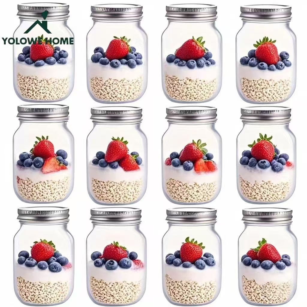 Salad Dressing Bottle - 6 piezas, 12 piezas, 500 ml/16