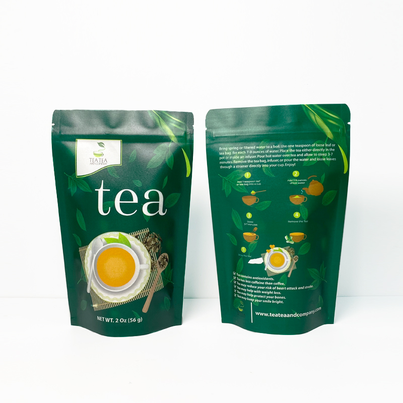 Food Storage Ziploc Bags - 50 unids/lote bolsa de té personalizada