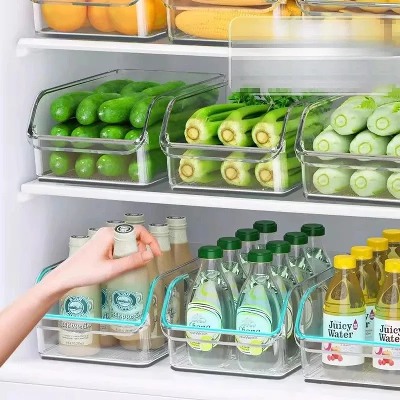 Food Storage Kitchen Cabinet - Organizador de Refrigerador, 1/2 Piezas, Contenedores