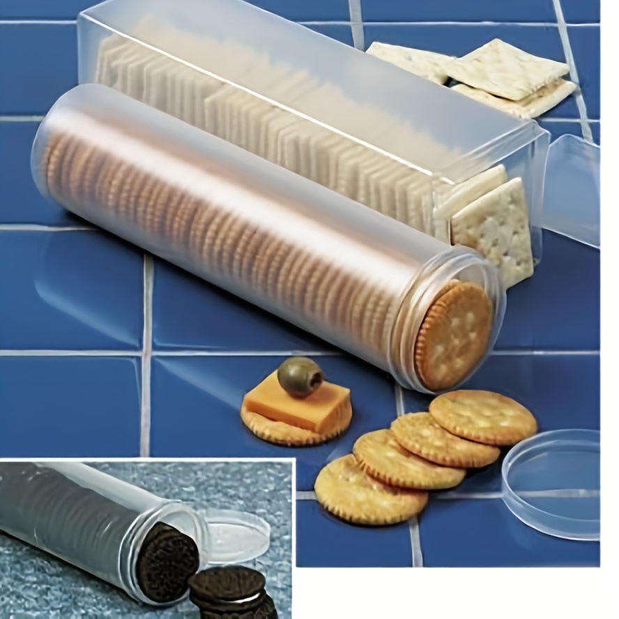 Food Storage Cabinet For Kitchen - Contenedor Rectangular Transparente Hermético para Almacenamiento