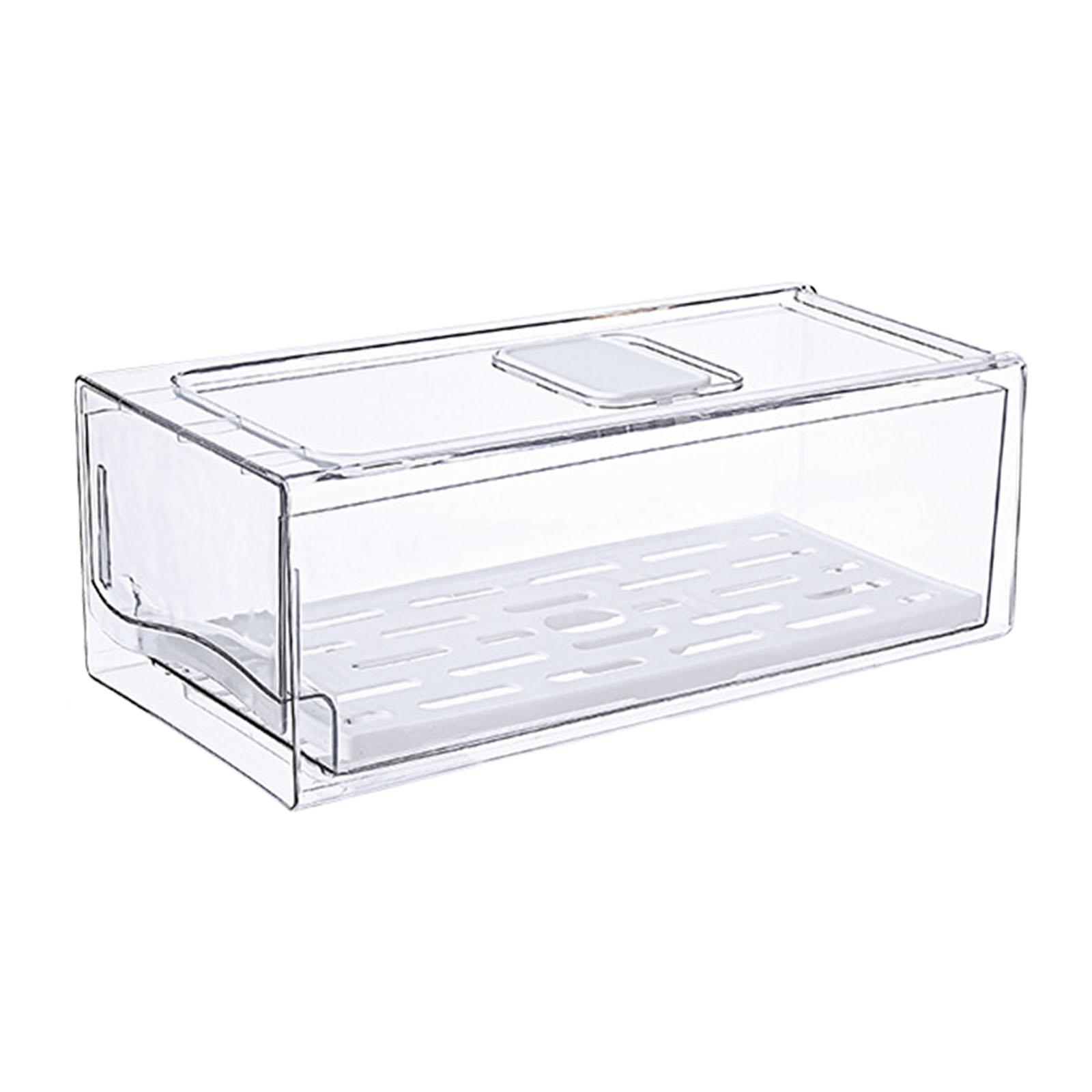 Food Storage Without Pantry - Contenedores extraíbles para cajones de nevera,