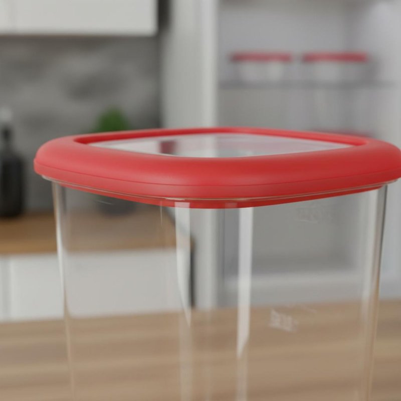 Food Storage Stackable Containers - Juego de 6 Recipientes Herméticos para