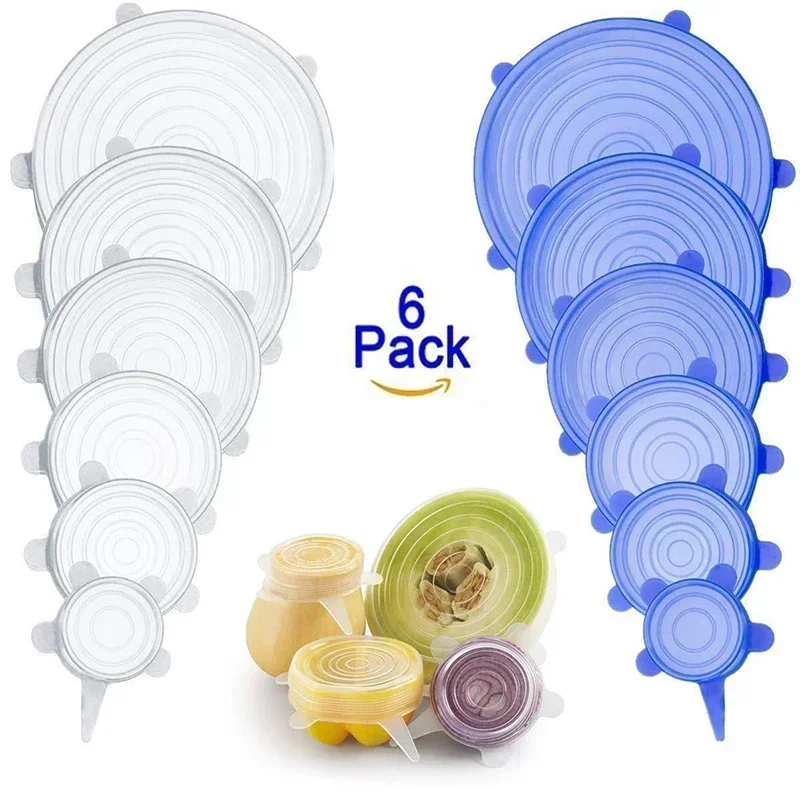Silicone Stretch Lid - Tapa de silicona elástica ajustable para