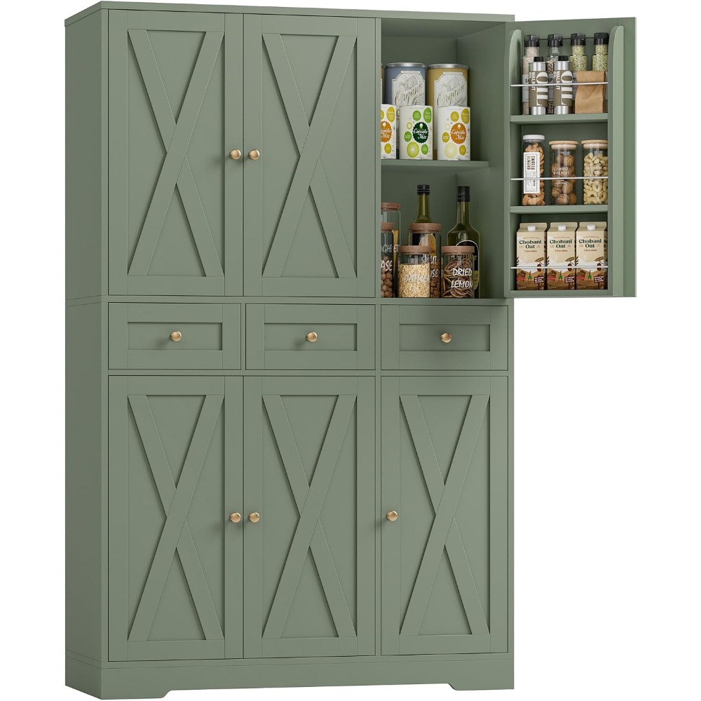 Food Storage Without Pantry - HOSTACK Gabinete de almacenamiento para despensa