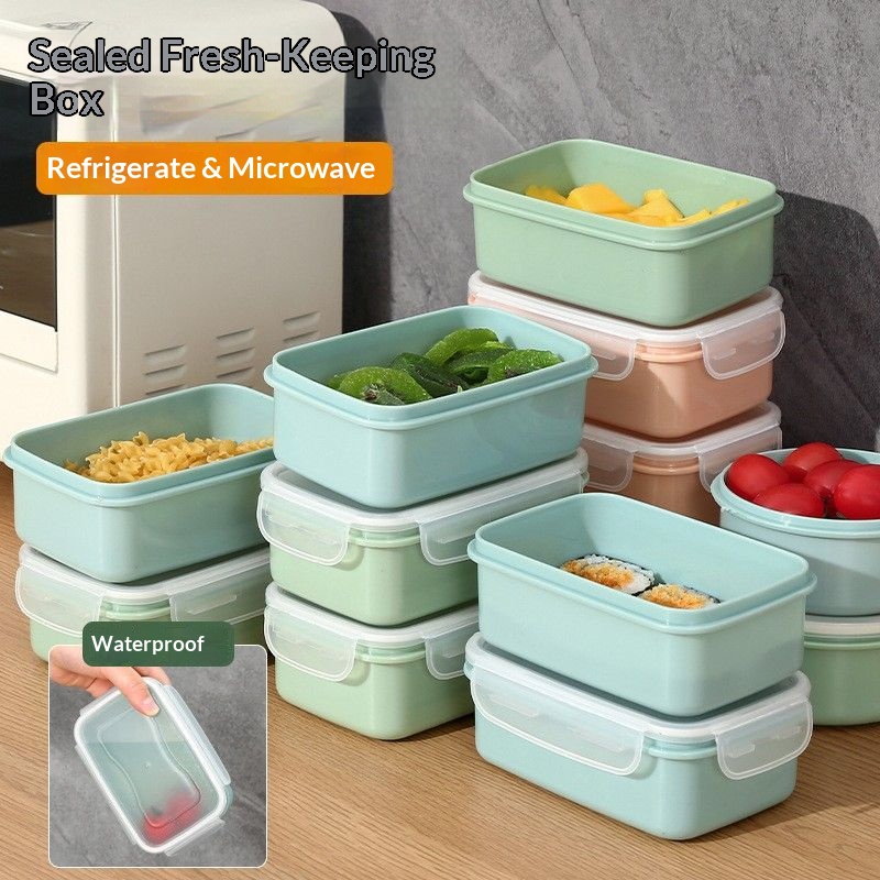 Food Storage Stackable Containers - Recipientes Herméticos para Almacenamiento de Alimentos,