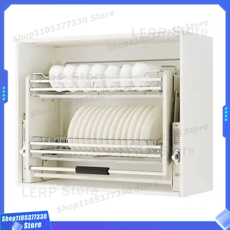 Food Storage Without Pantry - Cesta de Almacenamiento Extraíble de Acero