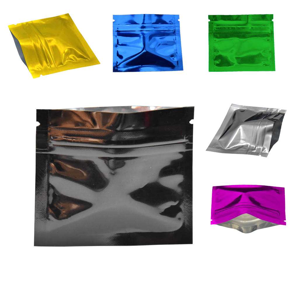 Food Storage Ziploc Bags - Bolsa de aluminio brillante para almacenamiento