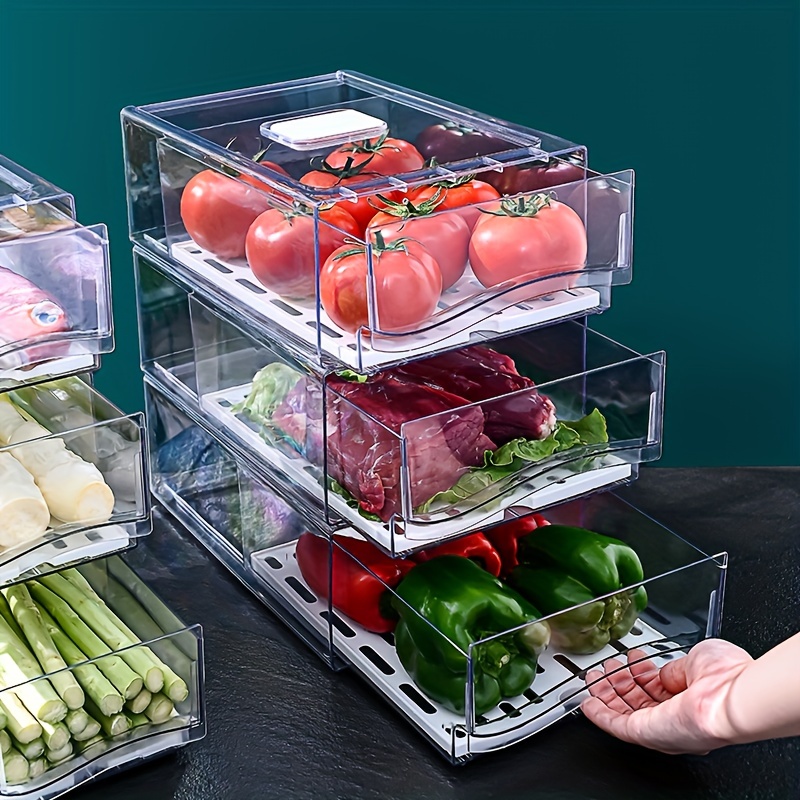 Food Storage Drawers - Caja de almacenamiento para refrigerador de