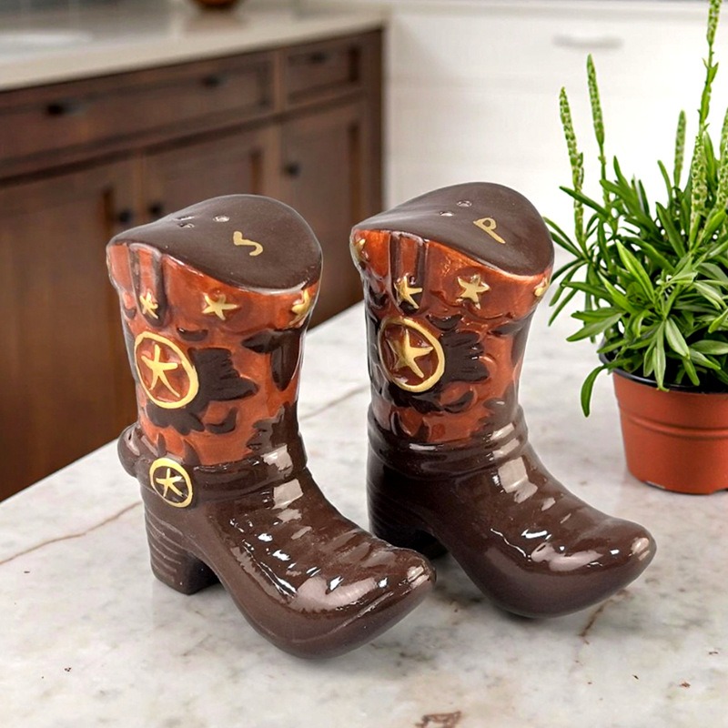 Food Storage Box Set - Botas Vintage, tarro de especias de