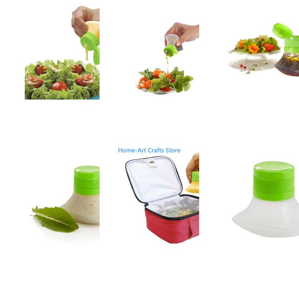 Salad Dressing Bottle - Y3NA Botellas exprimibles para aderezo para