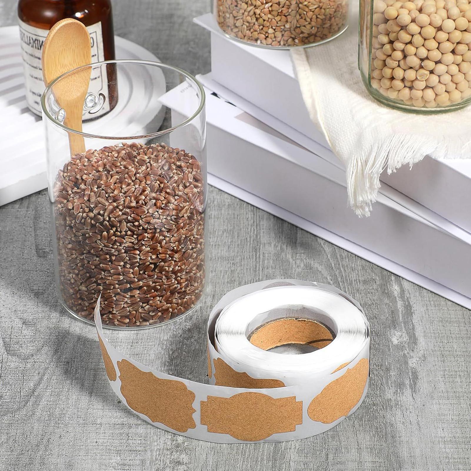 Etiquetas artesanales, etiquet - Food Storage Jar Labels reseña y precio