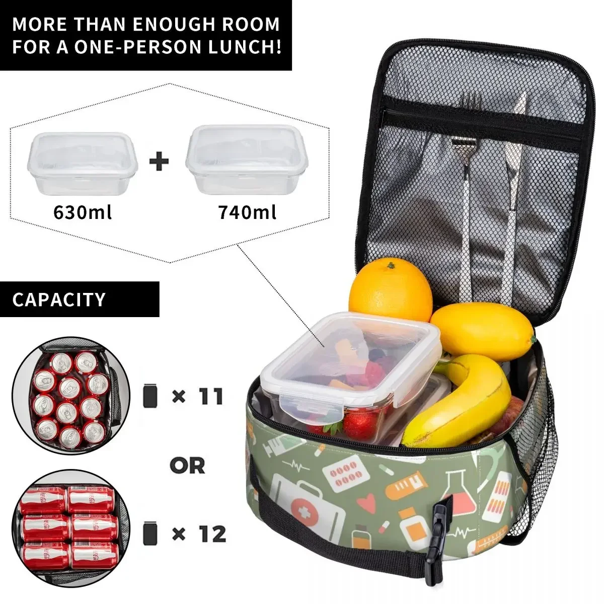 Bolsa térmica para el almuerzo - Food Storage Zipper Bags reseña y precio