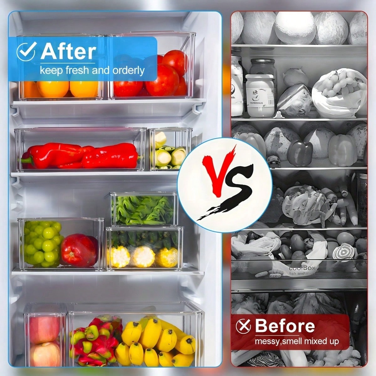 Paquete de 7/14 contenedores o - Food Storage Stackable Containers reseña y precio