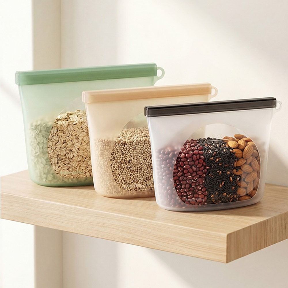 Bolsa de Silicona para Conserv - Food Storage Ziploc Bags reseña y precio