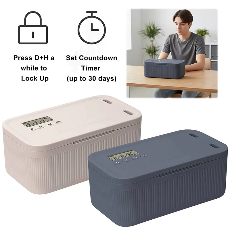Caja de bloqueo con temporizad - Food Storage And Safety reseña y precio