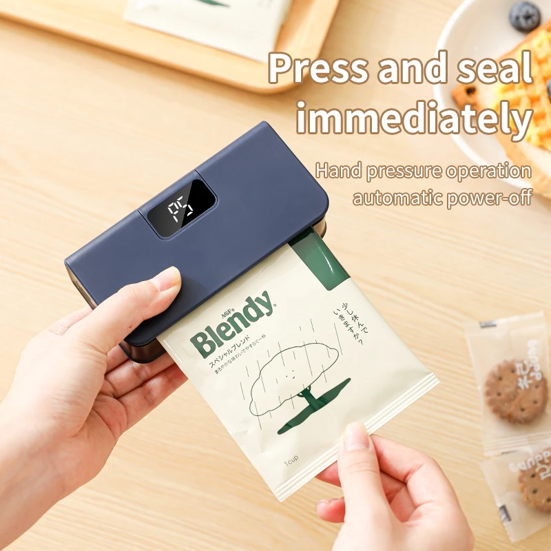 Mini sellador térmico de bolsa - Food Storage Machine reseña y precio