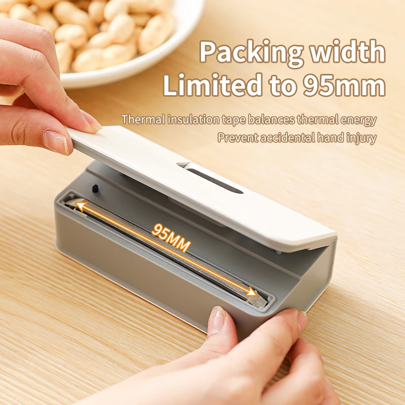 Mini sellador térmico de bolsa - Food Storage Machine reseña y precio