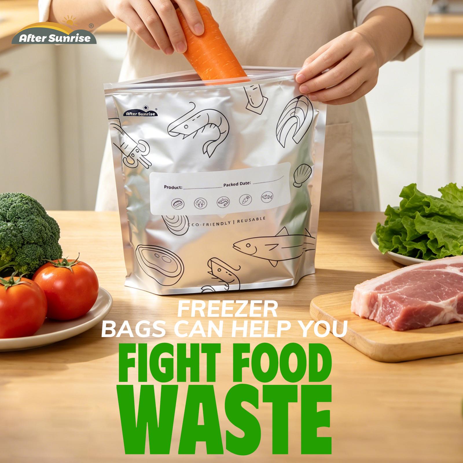 【Alimentos Refrigerados】Bolsas - Food Storage Reusable Bags reseña y precio