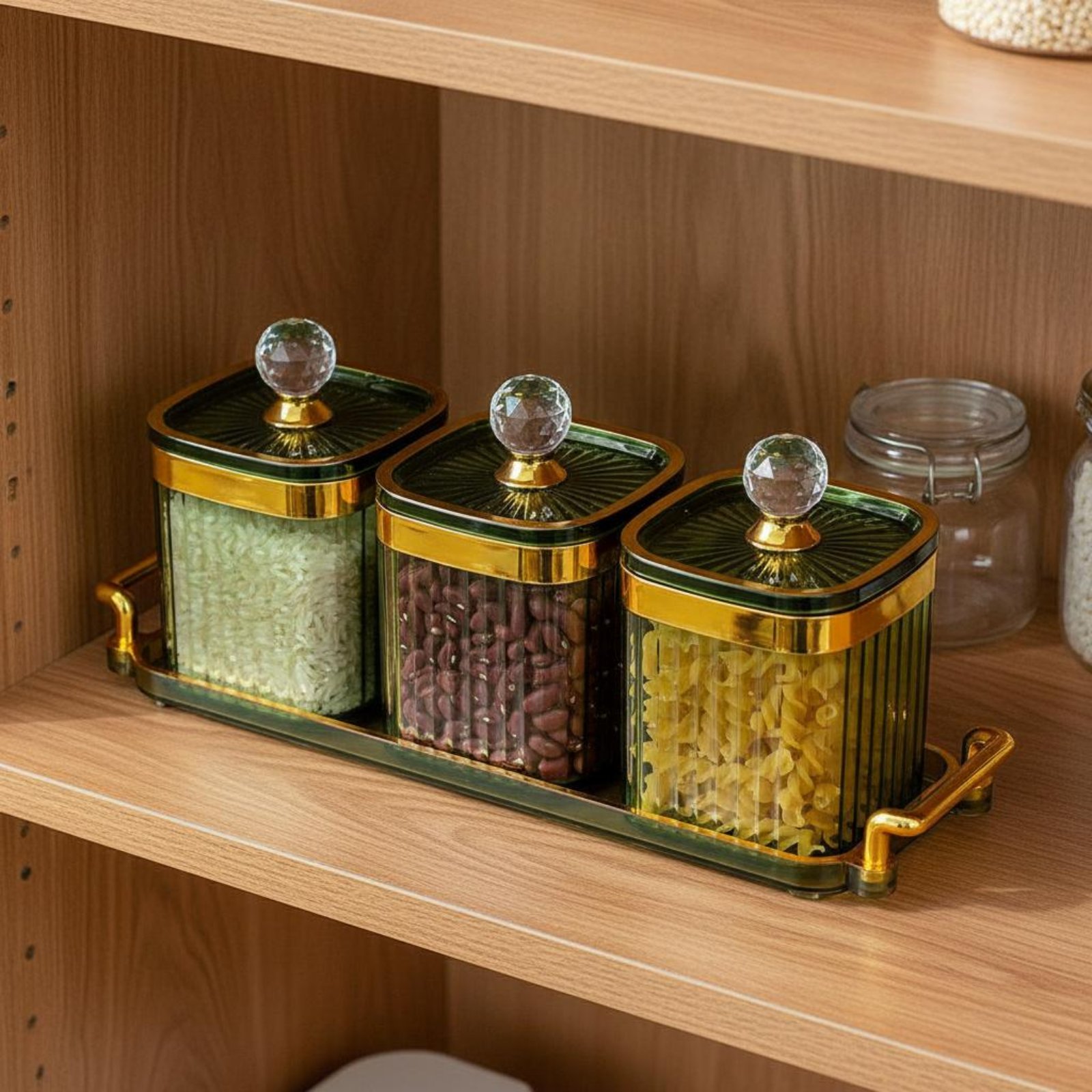 Juego de Recipientes Decorativ - Food Storage Canister reseña y precio