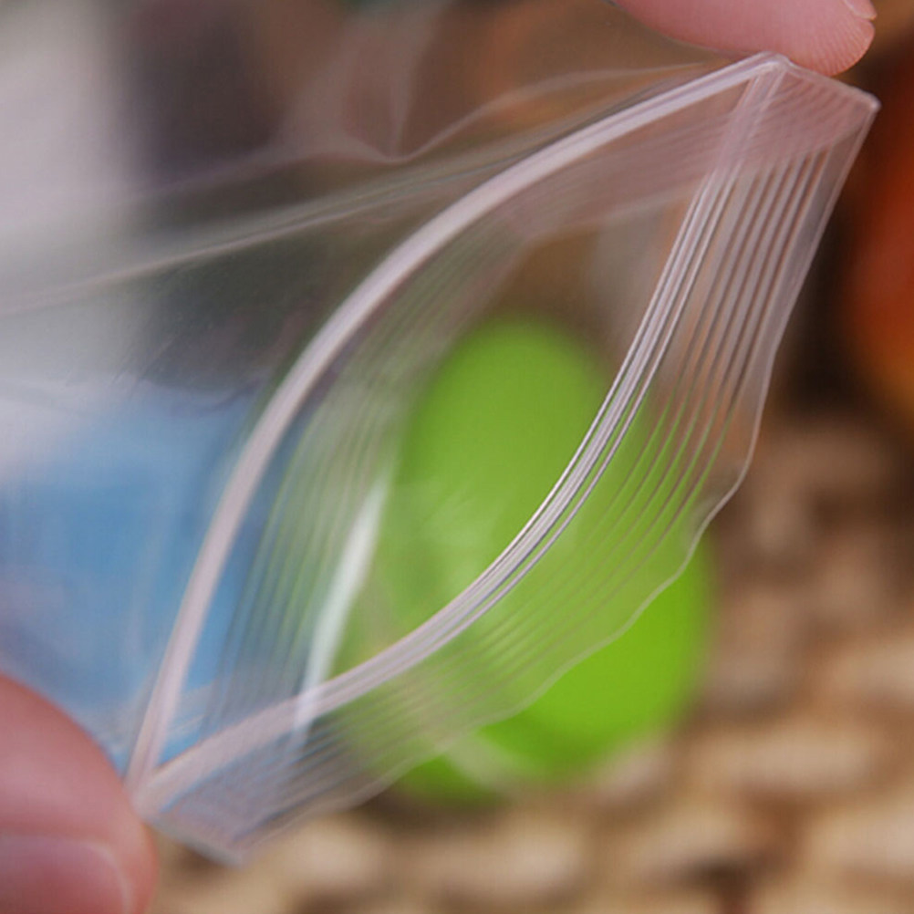 100 unidades de bolsas transpa - Food Storage Zipper Bags reseña y precio
