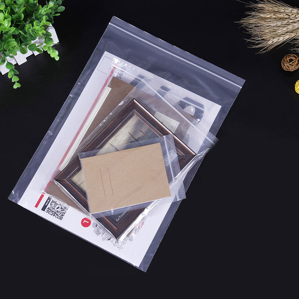 100 unidades de bolsas transpa - Food Storage Zipper Bags reseña y precio