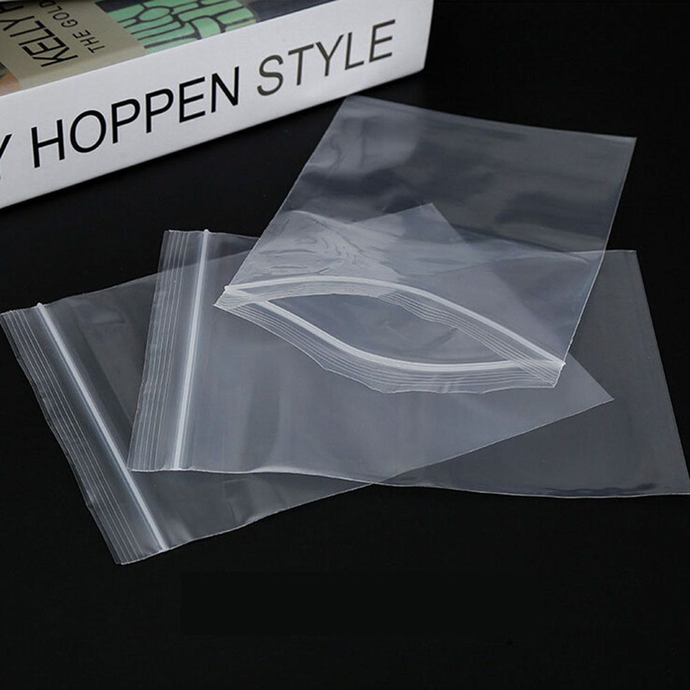 100 unidades de bolsas transpa - Food Storage Zipper Bags reseña y precio