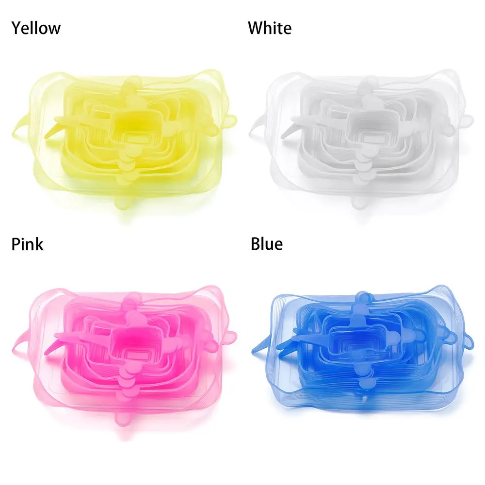 Herramientas de cocina de 4 co - Silicone Stretch Lid reseña y precio