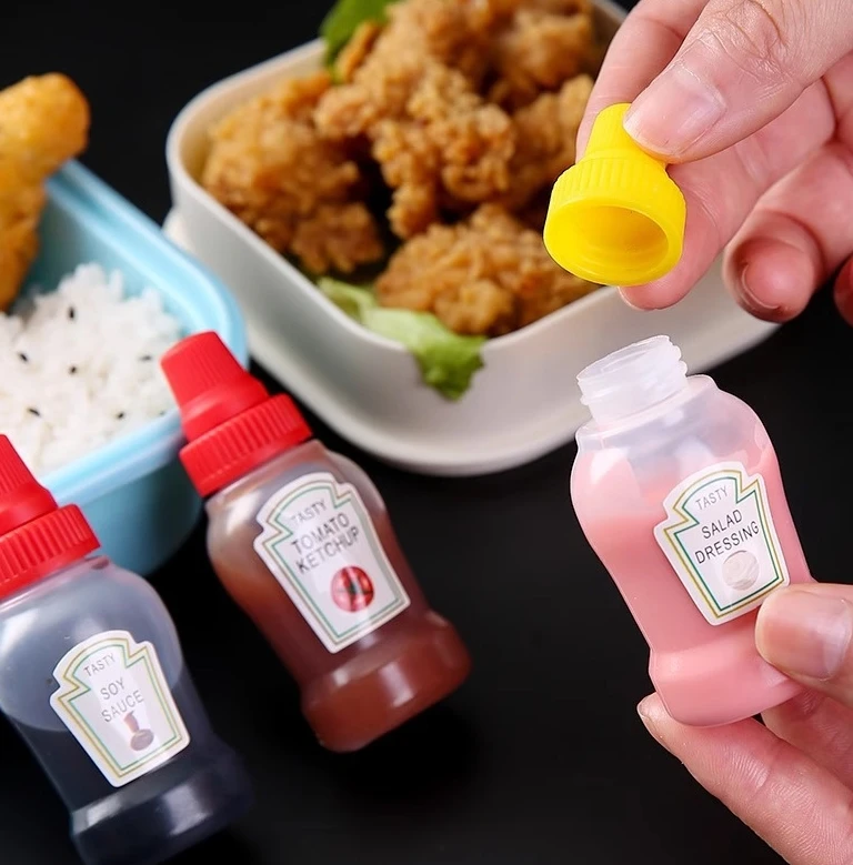 Mini botella portátil de salsa - Salad Dressing Bottle reseña y precio