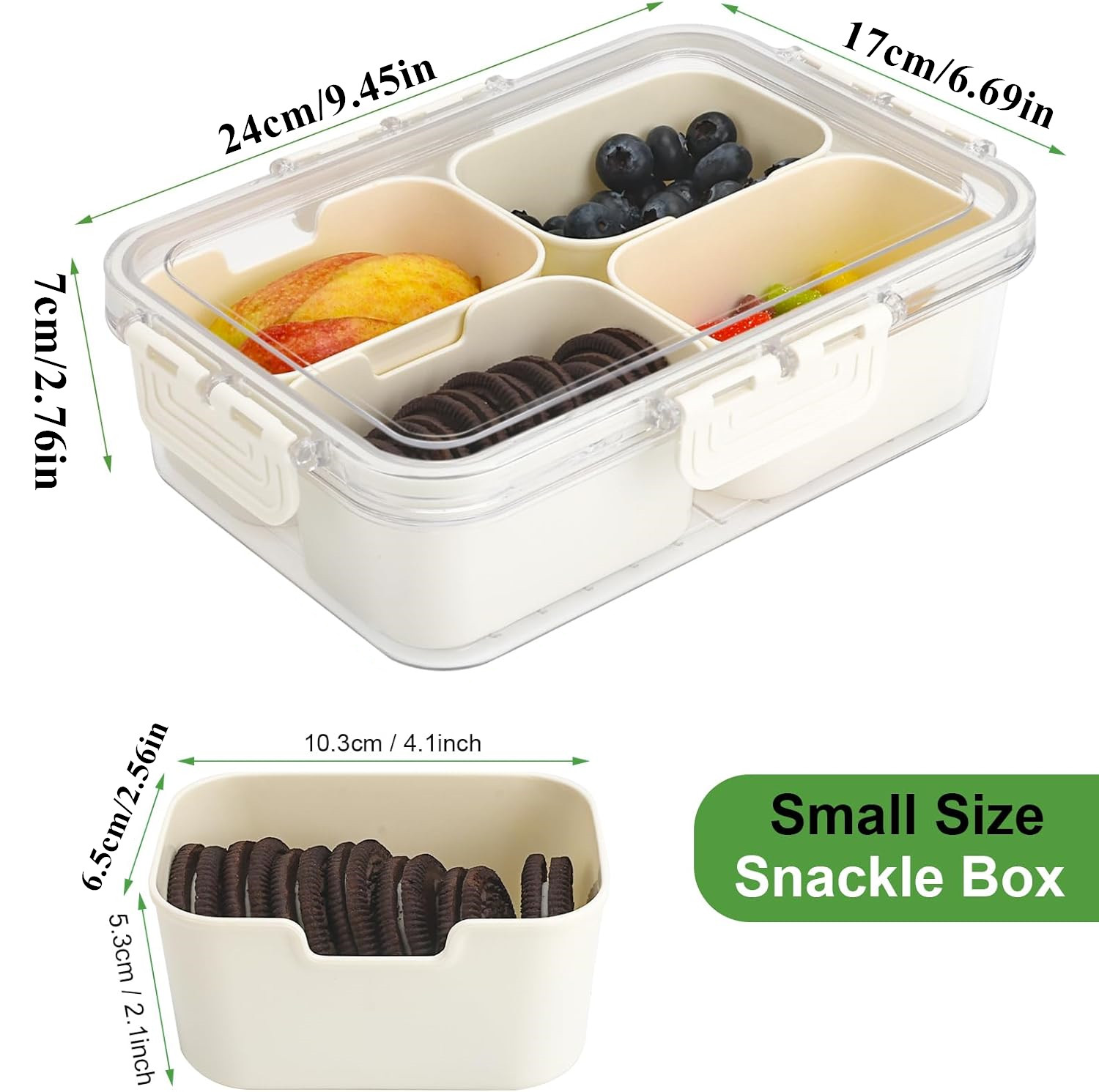 Caja Portátil para Almacenamie - Food Storage Box Set reseña y precio