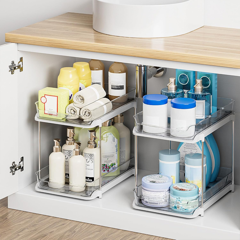 Organizador multifuncional de  - Food Storage Without Pantry reseña y precio