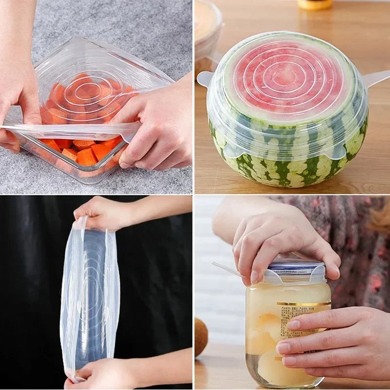 Tapa Universal para utensilios - Silicone Stretch Lid reseña y precio
