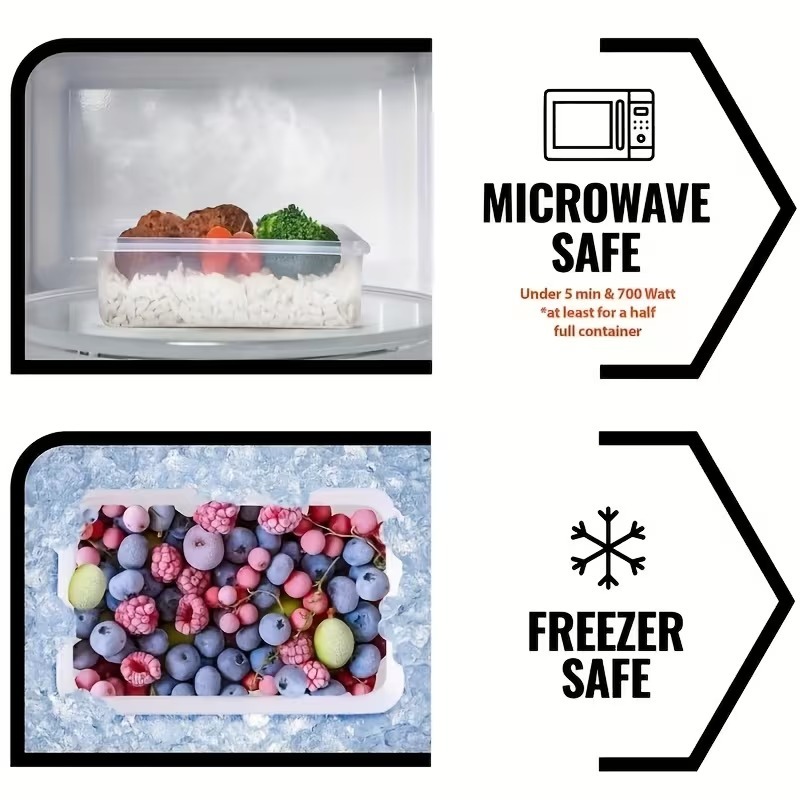 Juego de 4 Recipientes Transpa - Food Storage Canister reseña y precio