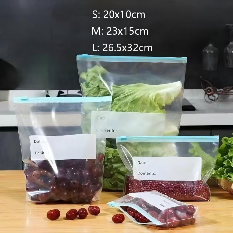 Bolsas de almacenamiento de al - Food Storage Ziploc Bags reseña y precio