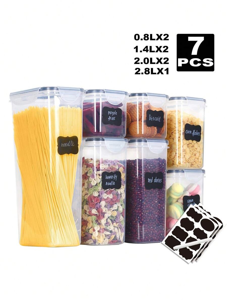 Frascos de almacenamiento de a - Food Storage Jar Labels reseña y precio