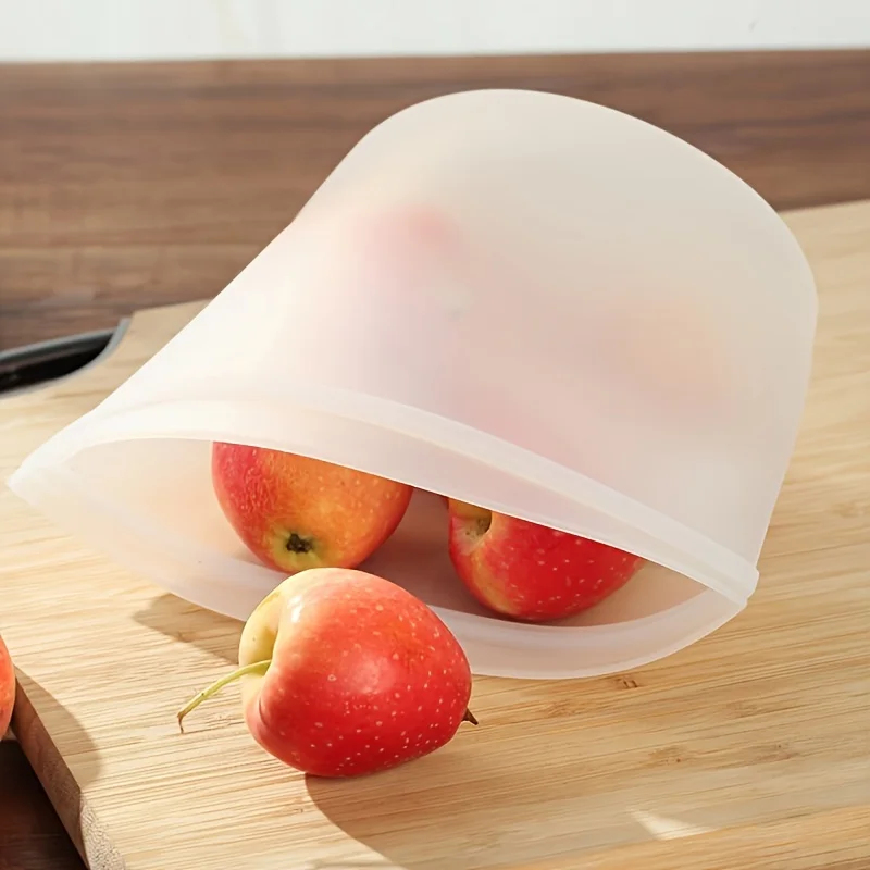 Bolsas de Silicona Reutilizabl - Food Storage Zipper Bags reseña y precio