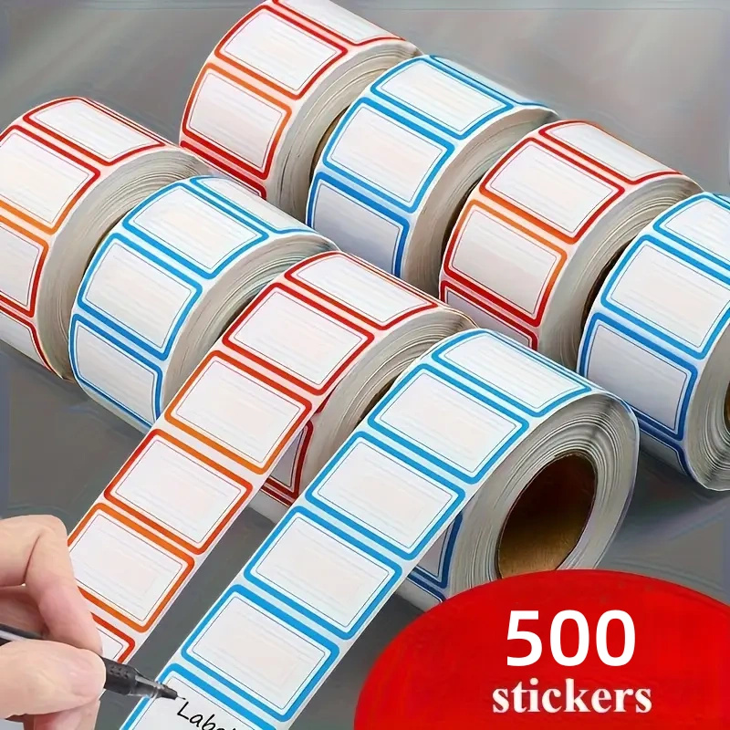 500 Uds etiquetas adhesivas de - Food Storage Canister reseña y precio
