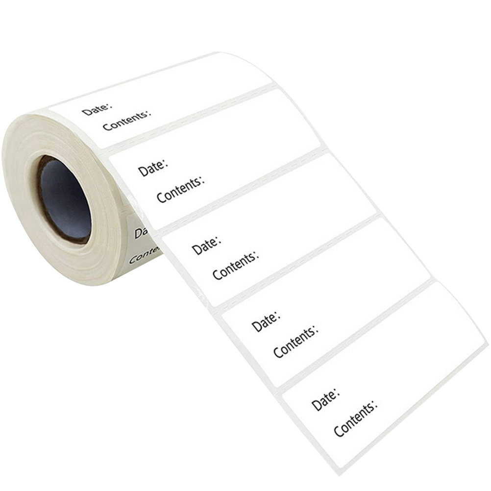 1 Rollo de Etiquetas Adhesivas - Food Storage Jar Labels reseña y precio