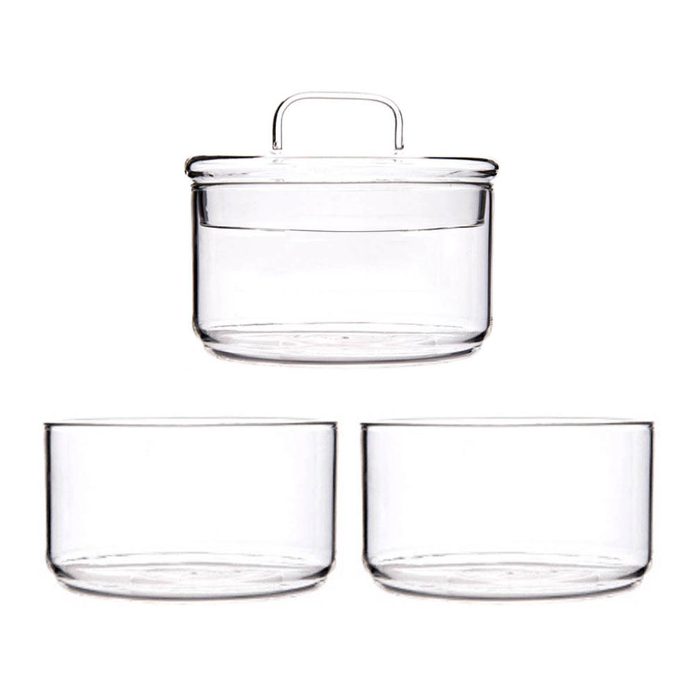 Juego de 1 Recipiente de Vidri - Food Storage Stackable Containers reseña y precio