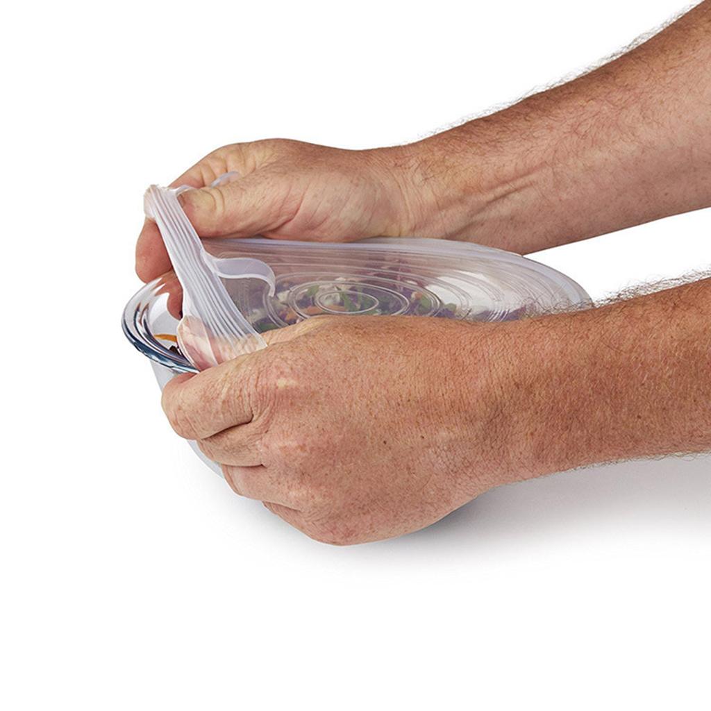 Tapas Elásticas de Silicona, T - Silicone Stretch Lid reseña y precio
