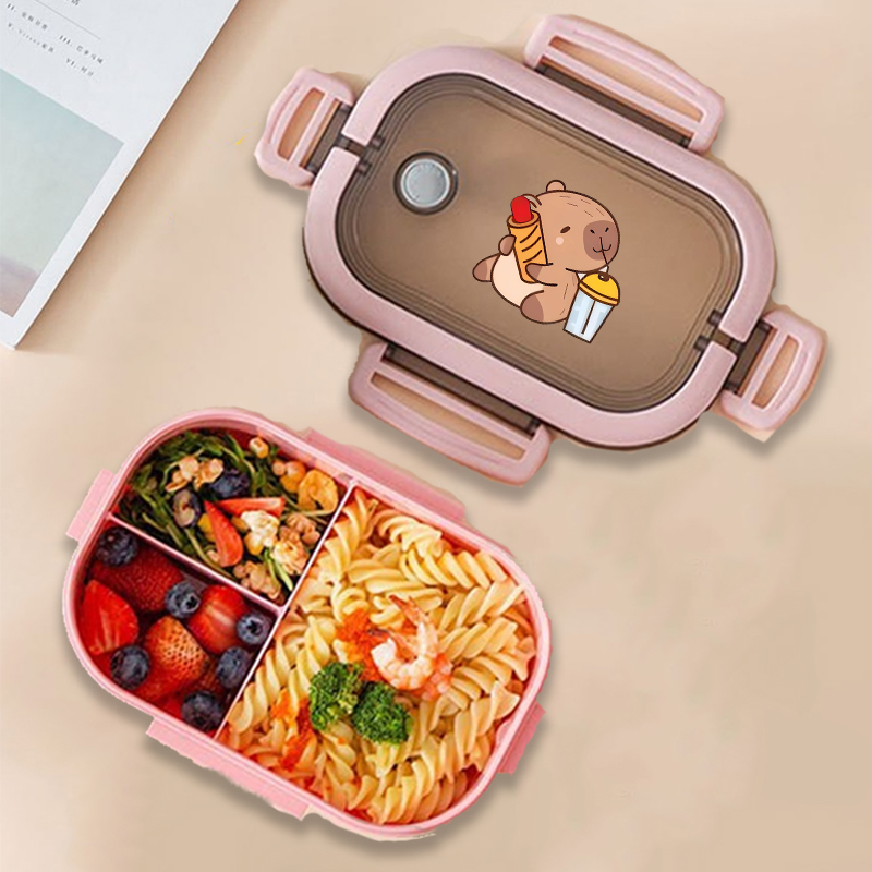 Fiambrera Bento de Capibara co - Food Storage Box Set reseña y precio