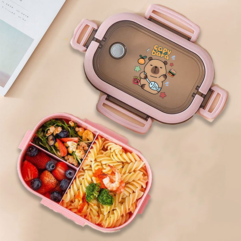 Fiambrera Bento de Capibara co - Food Storage Box Set reseña y precio