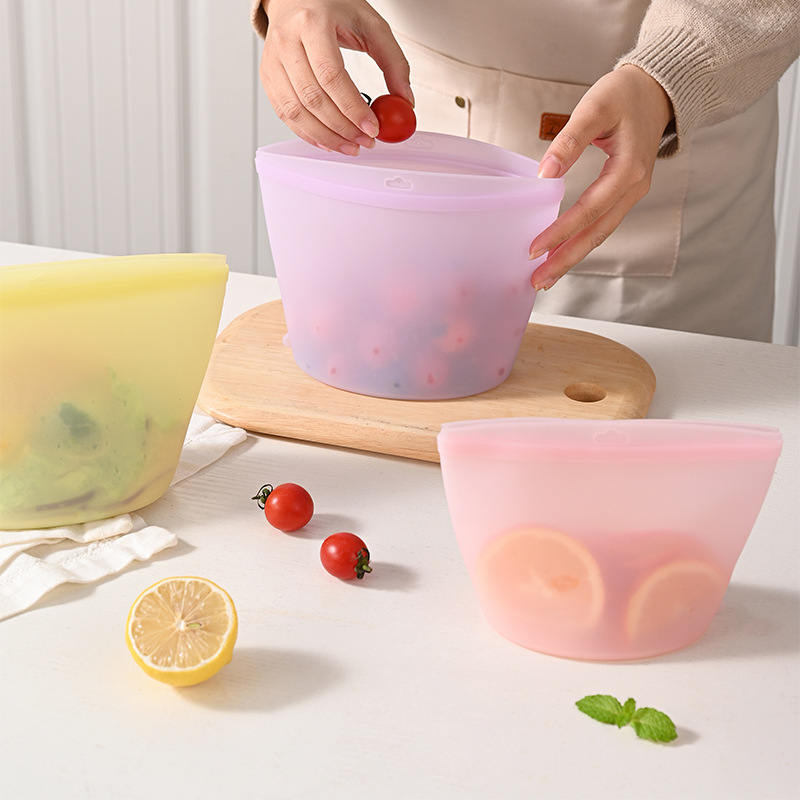 Bolsa de Almacenamiento de Sil - Food Storage Reusable Bags reseña y precio
