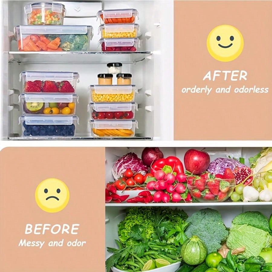 Juego de recipientes para prep - Food Storage Box Set reseña y precio
