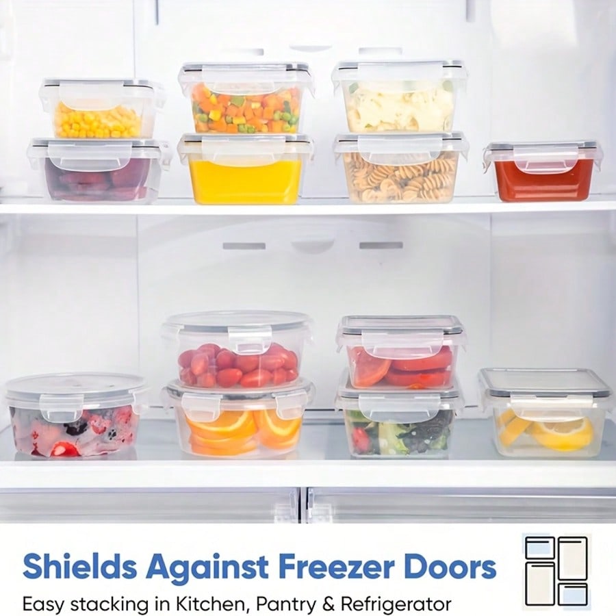 Juego de recipientes para prep - Food Storage Box Set reseña y precio