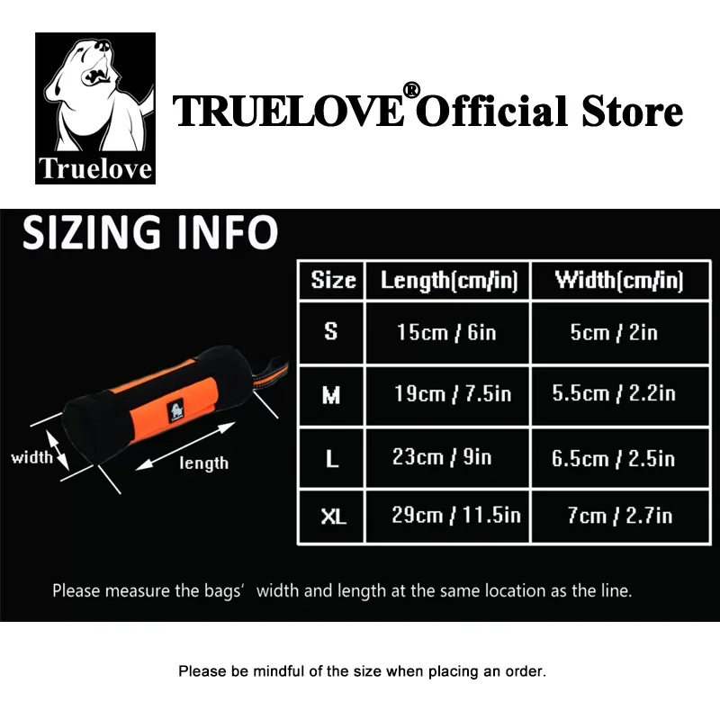 Truelove Dog Training Retrieve - Food Storage Zipper Bags reseña y precio