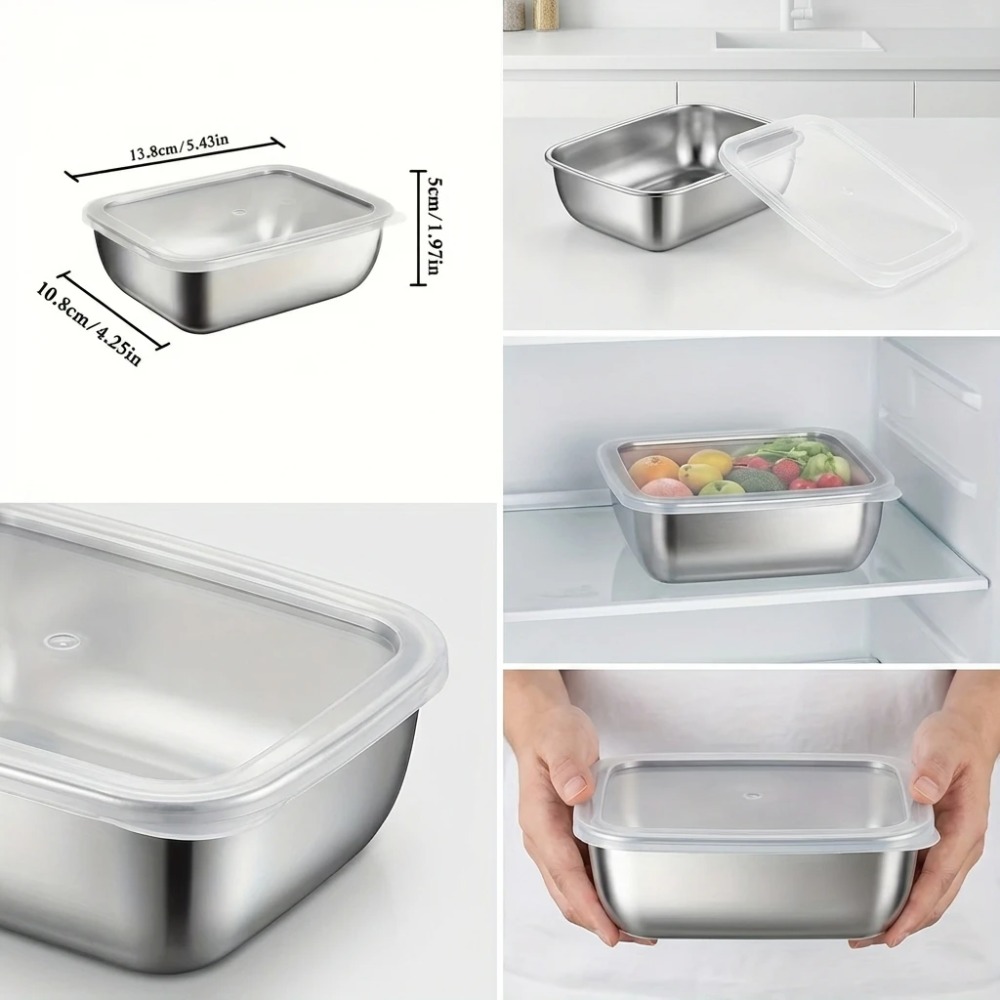 Juego de 6 Recipientes Herméti - Food Storage Box Set reseña y precio