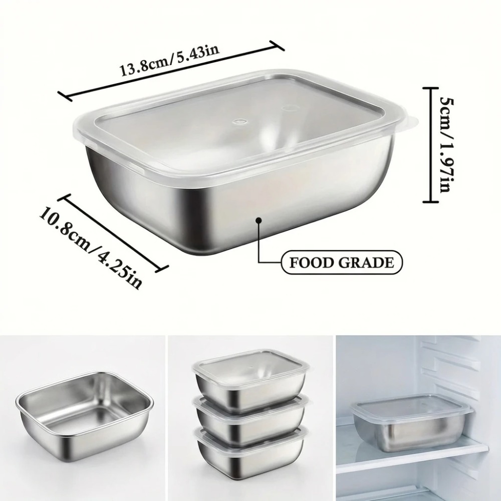 Juego de 6 Recipientes Herméti - Food Storage Box Set reseña y precio