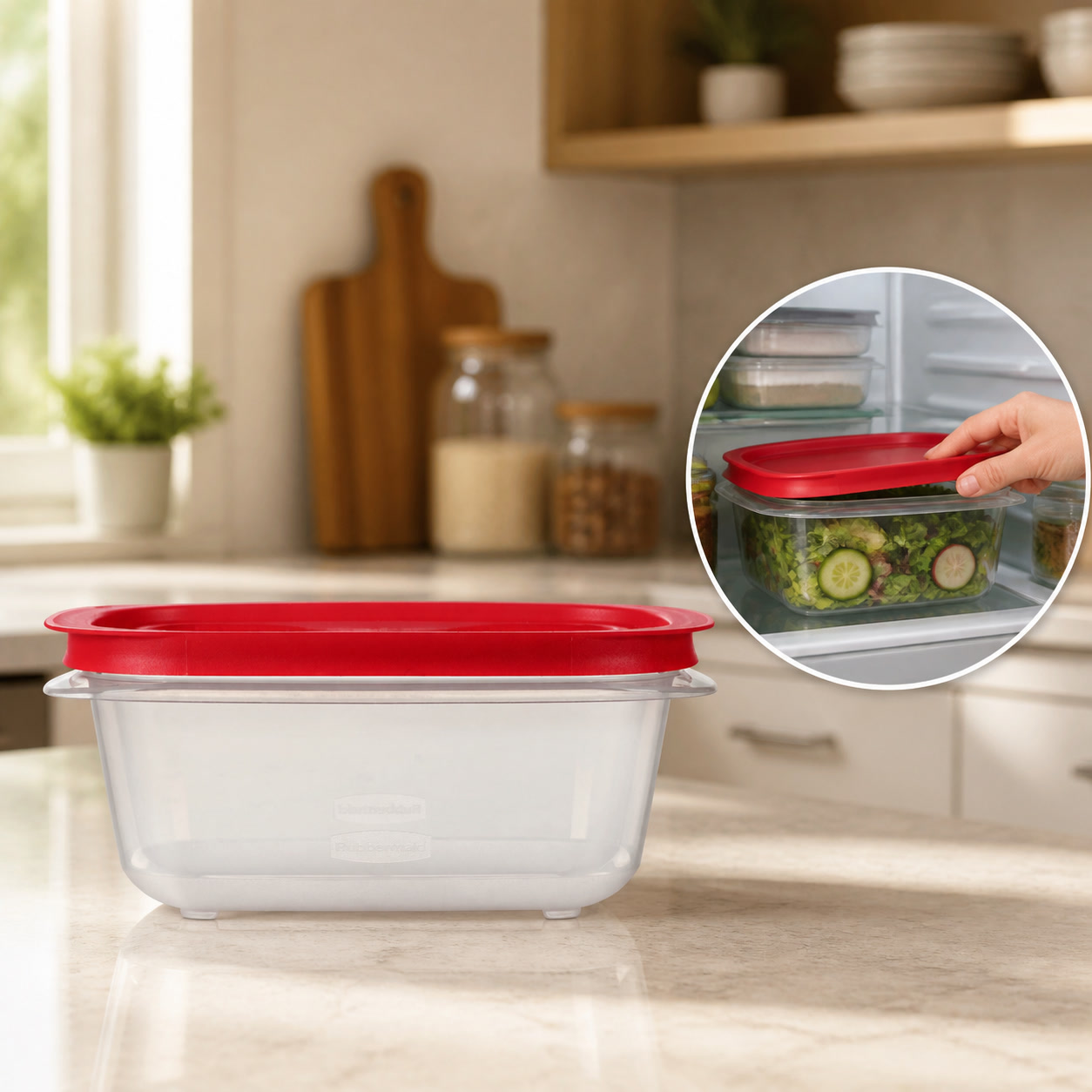 Contenedor Rectangular para Al - Food Storage Stackable Containers reseña y precio