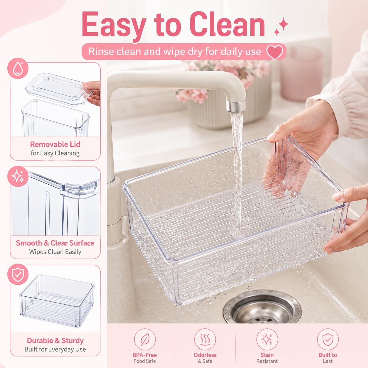 Contenedores Organizadores Api - Food Storage Without Pantry reseña y precio